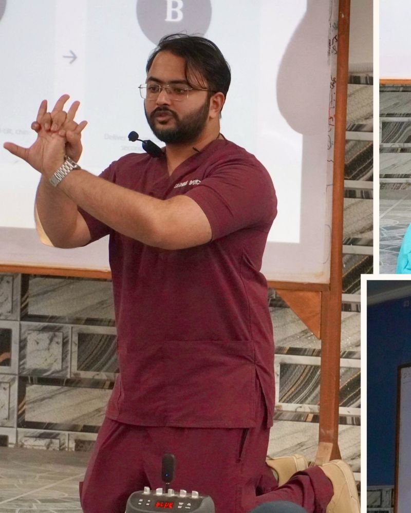 Oxford Group of Colleges Sheikhupura: life-saving workshop