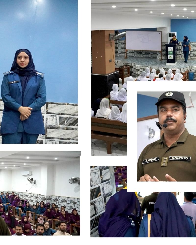 Oxford Group of Colleges Sheikhupura: traffic awareness workshop